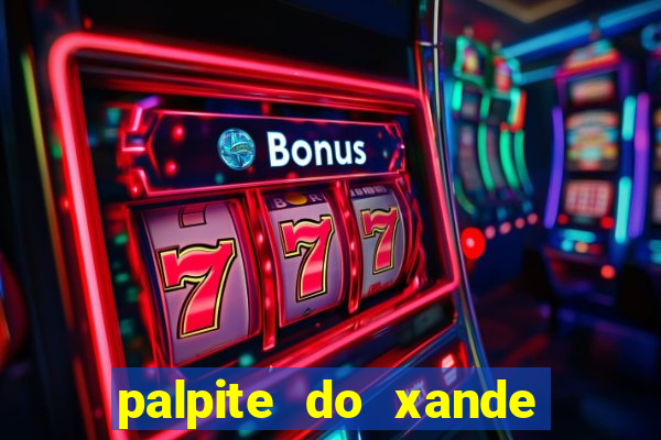 palpite do xande para hoje