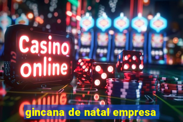 gincana de natal empresa