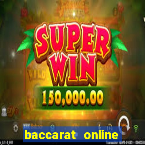 baccarat online casino games in canada