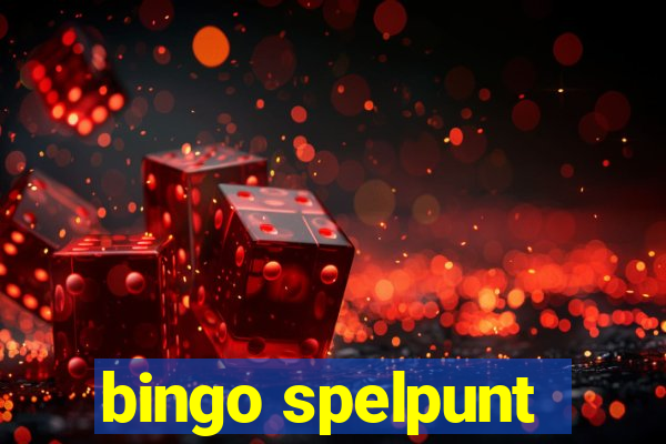 bingo spelpunt