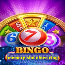 memory slot elden ring