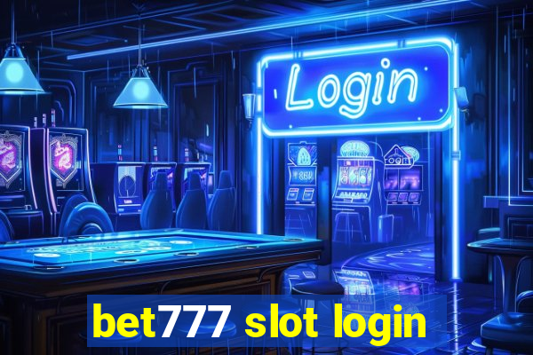 bet777 slot login