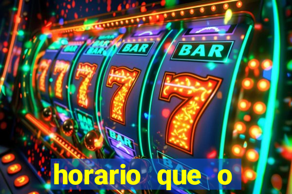 horario que o fortune tiger paga