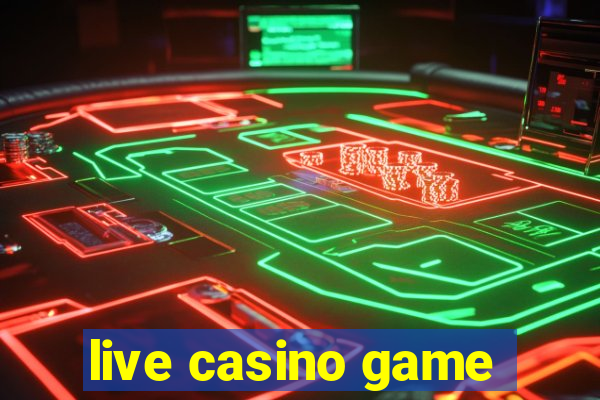 live casino game