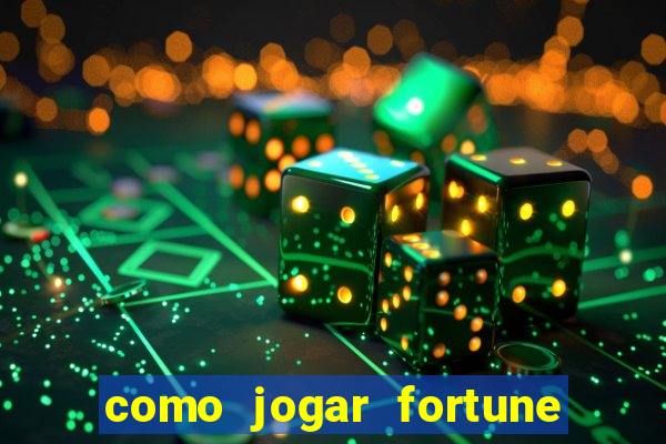 como jogar fortune tiger sem depositar