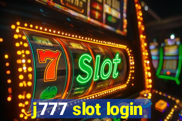 j777 slot login