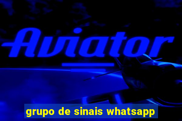 grupo de sinais whatsapp