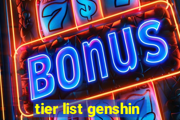 tier list genshin