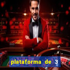 plataforma de 3 reais slots