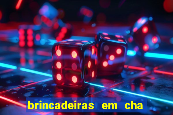 brincadeiras em cha de bebe