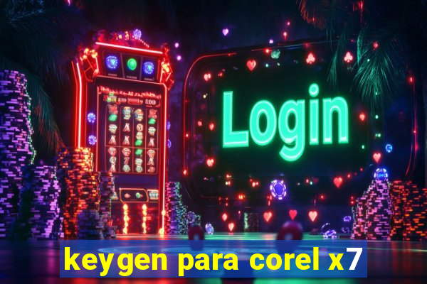 keygen para corel x7