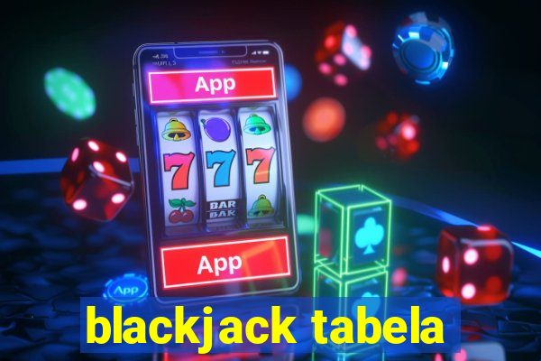 blackjack tabela