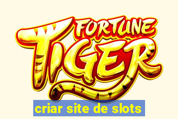 criar site de slots