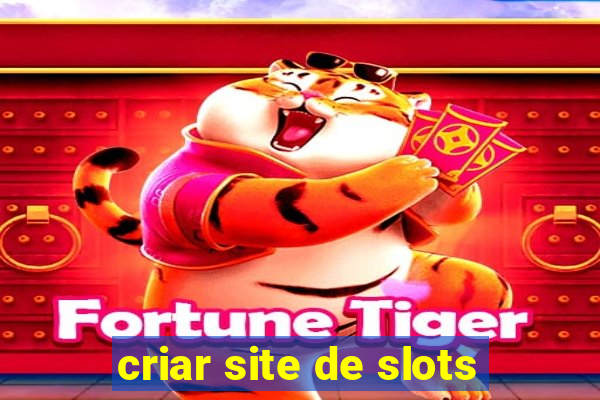 criar site de slots