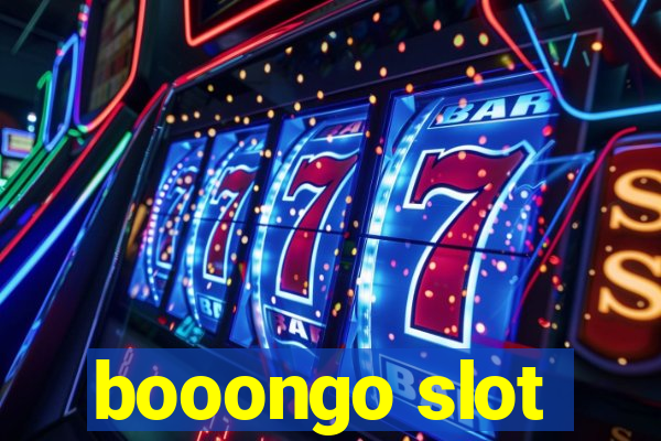 booongo slot