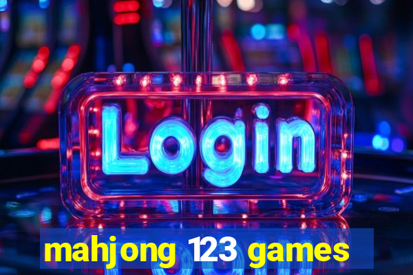 mahjong 123 games