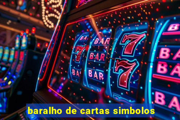 baralho de cartas simbolos