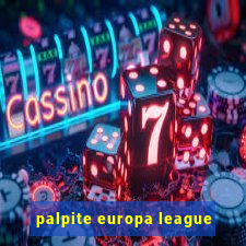 palpite europa league