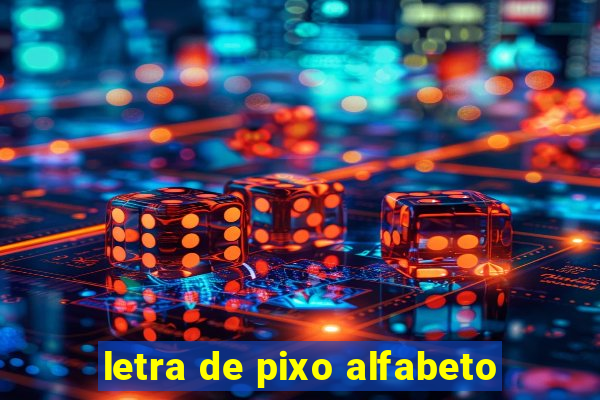 letra de pixo alfabeto