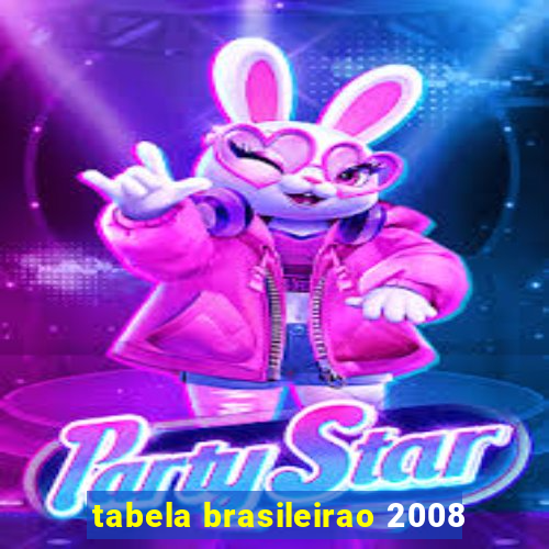 tabela brasileirao 2008