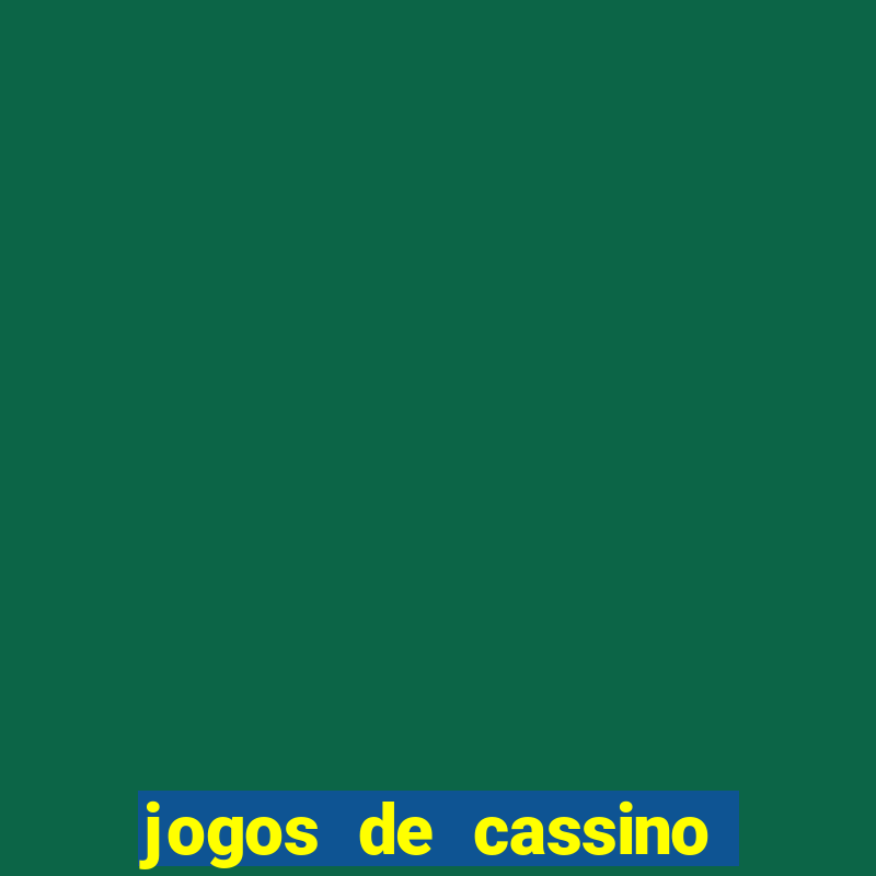 jogos de cassino com bonus sem deposito