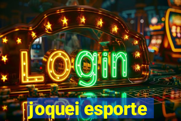 joquei esporte