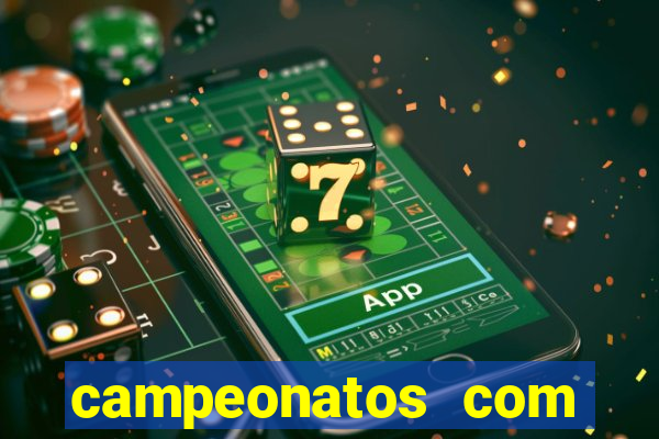 campeonatos com mais escanteios