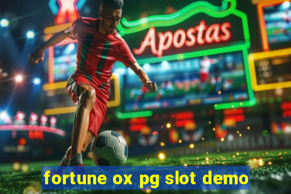 fortune ox pg slot demo