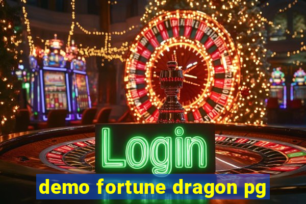 demo fortune dragon pg