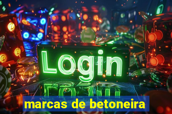 marcas de betoneira