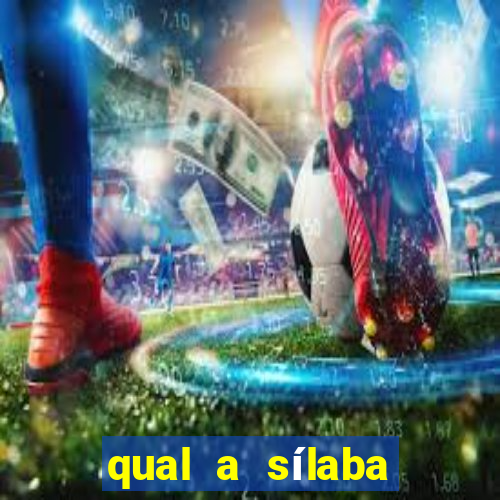 qual a sílaba t?nica de futebol