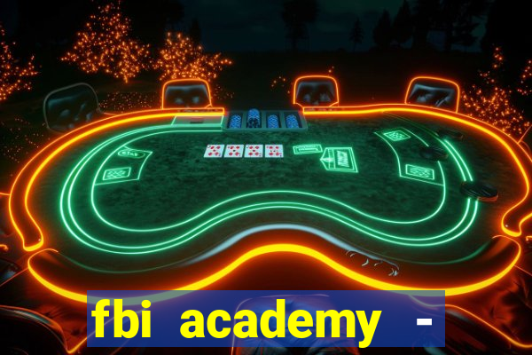 fbi academy - tragaperras bar