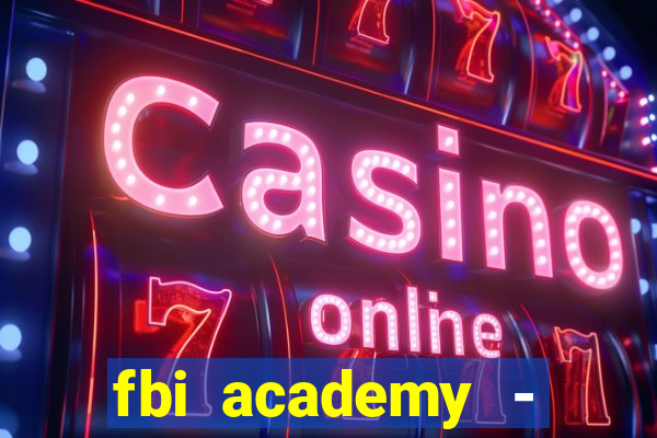 fbi academy - tragaperras bar