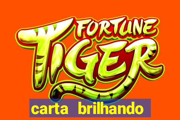 carta brilhando fortune tiger