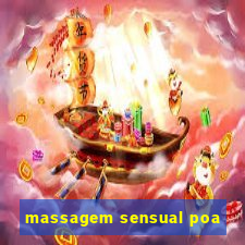 massagem sensual poa