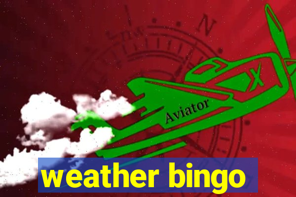 weather bingo