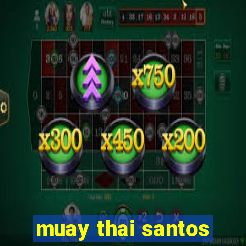 muay thai santos