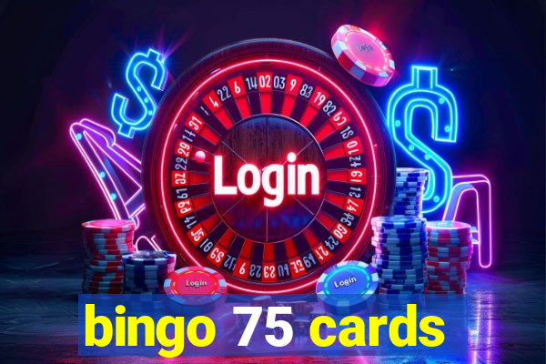 bingo 75 cards