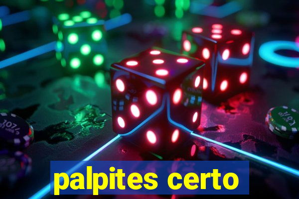 palpites certo