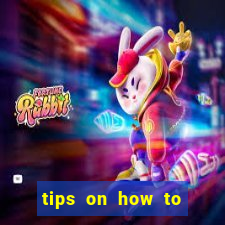 tips on how to win playing slot machines