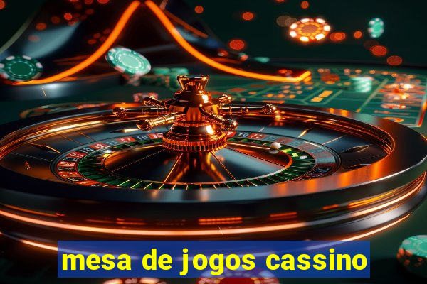 mesa de jogos cassino