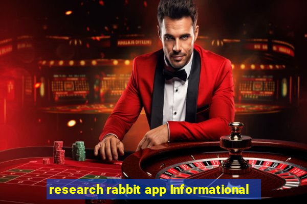 research rabbit app Informational