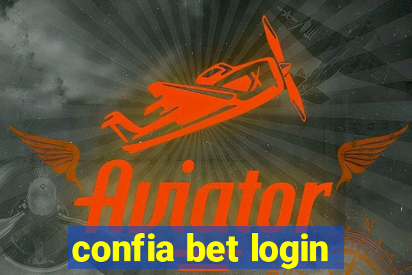 confia bet login