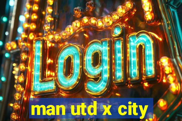 man utd x city