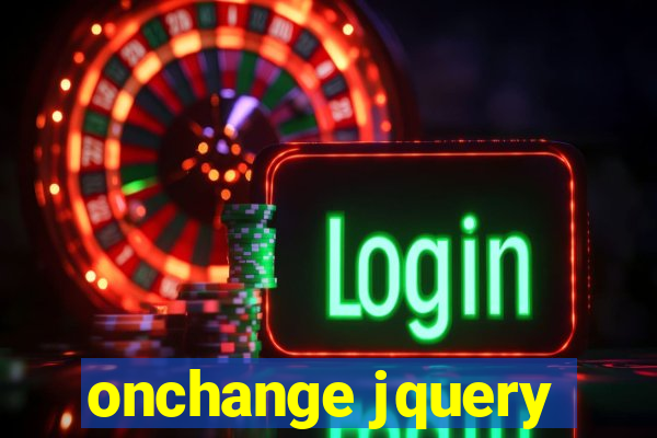 onchange jquery