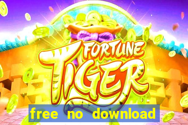 free no download slot machine games