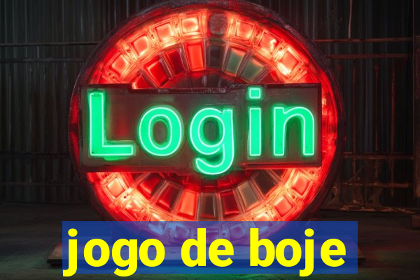 jogo de boje