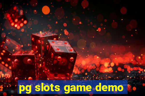 pg slots game demo