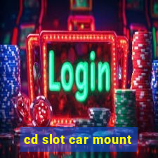 cd slot car mount