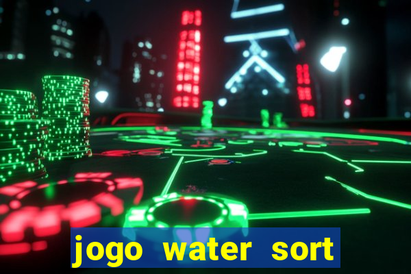 jogo water sort paga mesmo